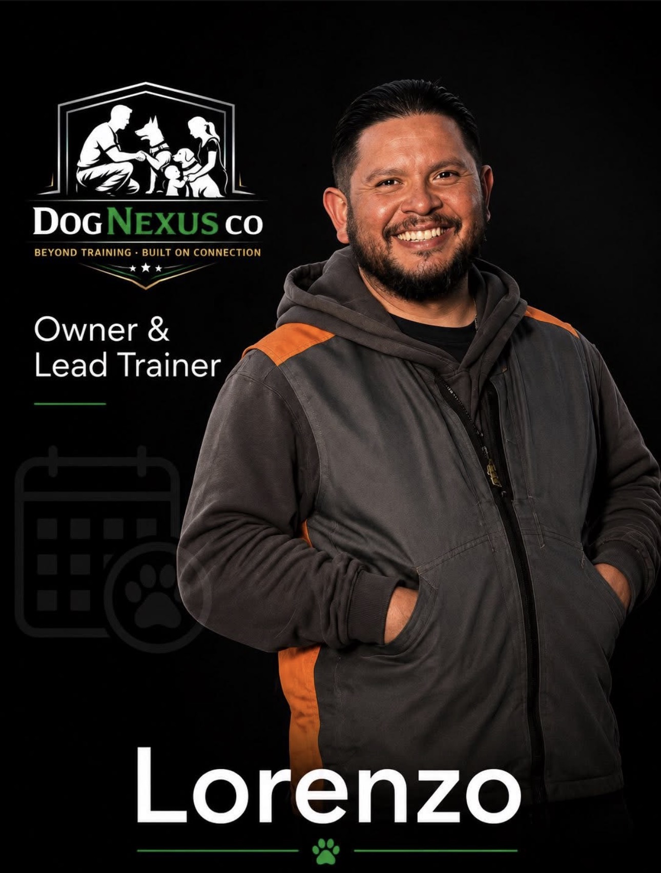 Lorenzo Longoria, founder and master trainer at DogNexus
